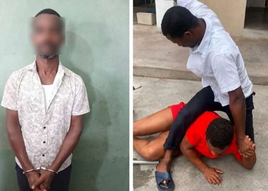 Police Arrest Teacher Captured in Viral Video Assaulting Female Student at Nyinahin Catholic SHS