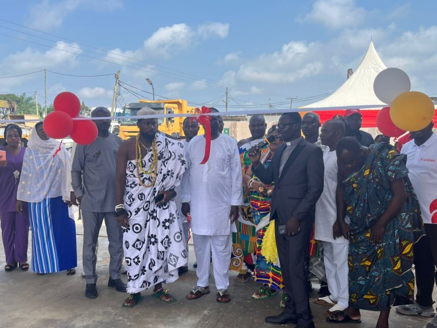 Nii Obrempong II Applauds Frontier Oil Ghana Limited for Investing in Ablekuma, Calls for Discipline Among Workers