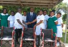 Jesus Open Doors Donates Wheelchairs to Bibiani Municipal Hospital to Mark Birthday