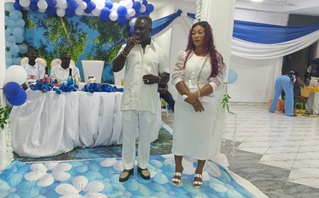 Jesus Open Doors Marks Birthday with Worship, Charity and Community Service in Bibiani