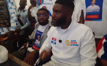 Dr. Gideon Brenya Agyapong Files Nomination for NPP Western North Regional Youth Organizer Race
