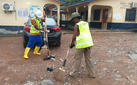 Healthy Living Is a Shared Responsibility – Bibiani Environmental Health Officer