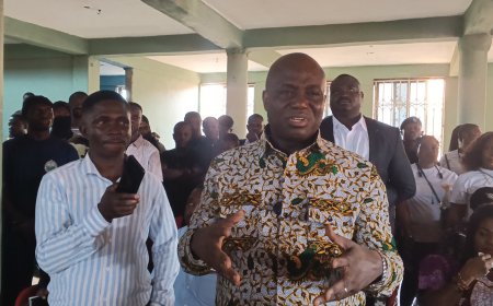 Abandoned Sankore Lorry Terminal Project to Resume After Eight Years – Hon. Eric Opoku