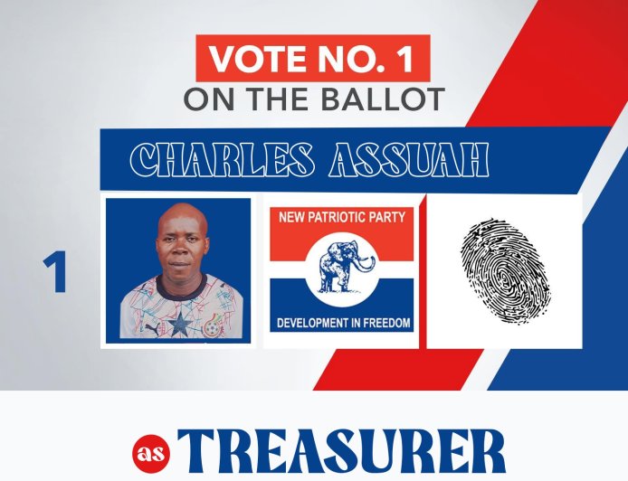 Charles Assuah's Loyalty and Integrity Earn Praise Ahead of NPP Constituency Treasurer Election