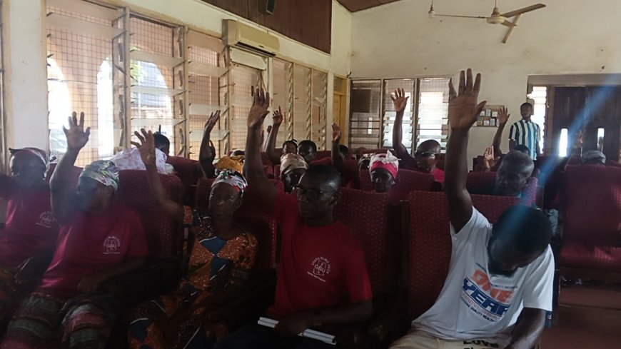 Bibiani Anhwiaso Bekwai Municipal Ghana Blind Union Elects New Executives, Calls for Unity and Inclusion