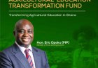 Agriculture Transformation Depends on Quality Human Capital – Agric Minister