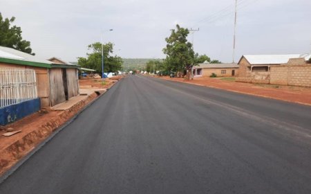 Sankore Township to Receive 5 Kilometres of Asphalt Roads Before Christmas – Hon. Eric Opoku