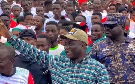 Hon. Eric Opoku Commends Growing Unity Among Sankore Youth, Pledges Continued Support