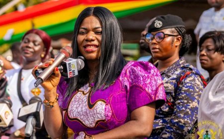 Ahafo Regional Minister Describes Hon. Eric Opoku as an Exceptional Minister and MP