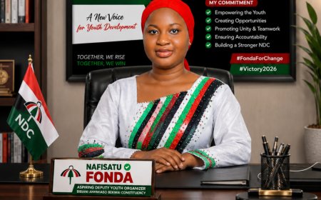 Bibiani Zongo NDC Rallies Behind Nafisatu Fonda Ahead of Constituency Elections