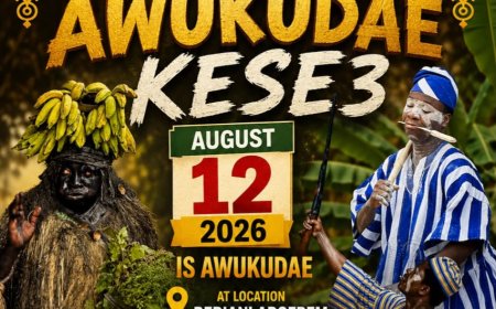 Bibiani Abofrem to Host Grand Awukudae Festival on August 12