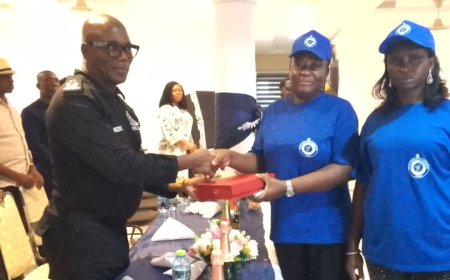 “KNOW THE WORK OF YOUR PARTNER AND IGNORE JEALOUSY AND RIVALRY” — DCOP DR. FRANCIS KWAME TSIDI URGES POLICE SPOUSES