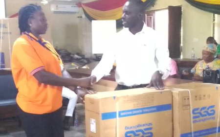 SEFWI WIAWSO MCE DISTRIBUTES INCOME-GENERATING ITEMS AND ASSISTIVE DEVICES TO PERSONS WITH DISABILITIES