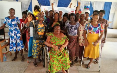 PERSONS WITH DISABILITIES HAIL GOVERNMENT AND SEFWI WIAWSO MCE FOR SUPPORT