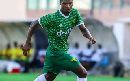 Samuel Acheampong Earns Black Meteors Call-Up as GoldStars Celebrate Rising Star