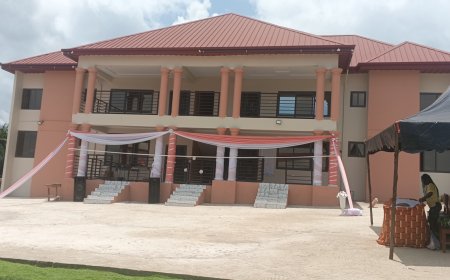 Prince Mark Group of Companies Hands Over Teachers’ Bungalows to Queens Girls SHS to Improve Quality Education and Welfare