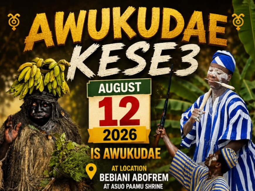 Bibiani Abofrem to Host Grand Awukudae Festival on August 12