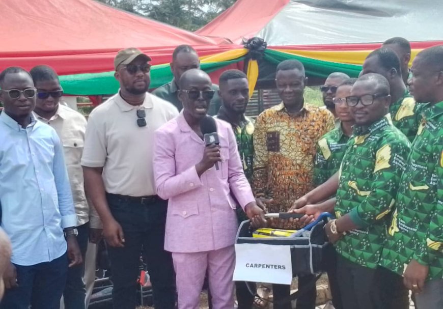 WESTERN NORTH YEA DIRECTOR HAYFORD PANYINN APPLAUDS GOVERNMENT AND CEO FOR FULFILLING PROMISE TO EMPOWER YOUTH