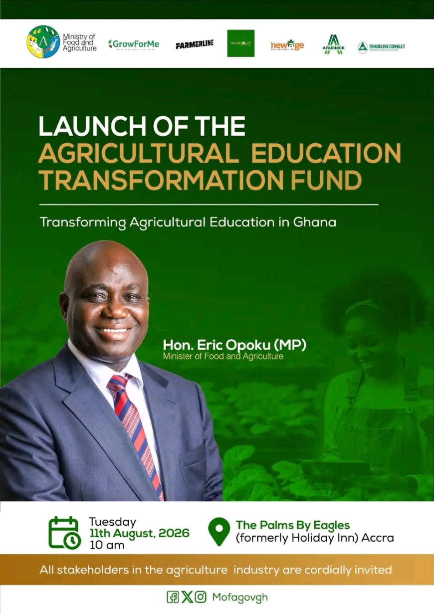 Agriculture Transformation Depends on Quality Human Capital – Agric Minister