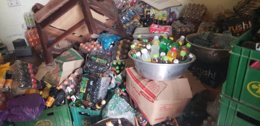 Bibiani-Anhwiaso-Bekwai Environmental Health Directorate Seizes Food Items from Unapproved Vendors