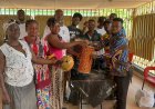 Lawyer Stephen Kingsley Bennieh Donates Jamah Drums to NDC Branches in Sefwi Bekwai