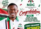 Tony Twum Acheampong Retains NDC Constituency Treasurer Position in Bibiani-Anhwiaso-Bekwai