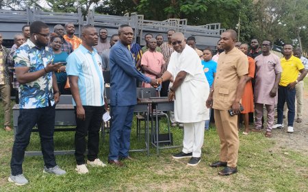 Education Director Commends MCE and MP for Tackling Desks Shortage in Bibiani-Anhwiaso-Bekwai