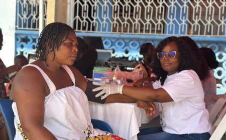 MedRoam Africa, ThisGirlCan Foundation Organise Free Health Screening in Bibiani