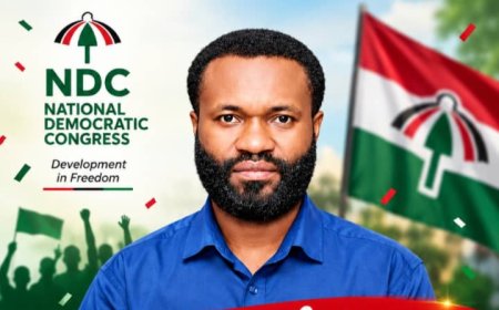 Dickson Ackah Mensah Thanks Delegates After Winning NDC Organizer Position in Bibiani