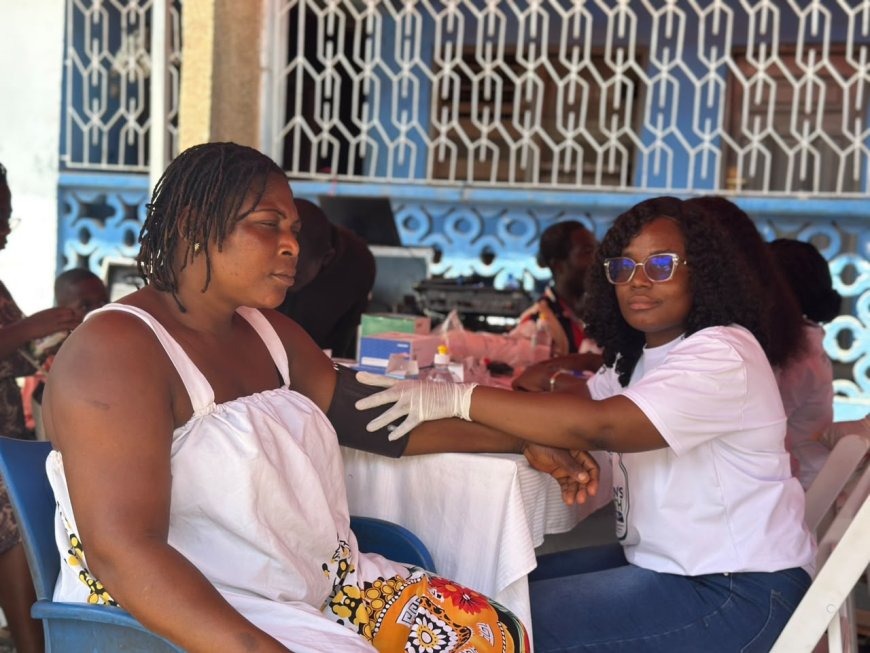 MedRoam Africa, ThisGirlCan Foundation Organise Free Health Screening in Bibiani