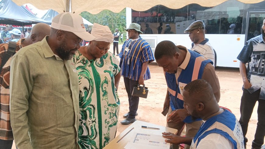 Western North NDC Chairman Michael Aido Unable to Vote in Bibiani Constituency Elections